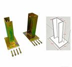 M Shape Double Carport Kit - WHITE