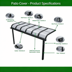 Patio Cover Kit - WHITE
