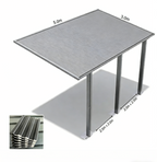Insulated Carports & Pergolas - GREY