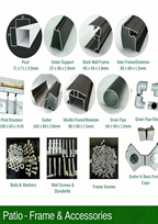 Patio Cover Kit - WHITE