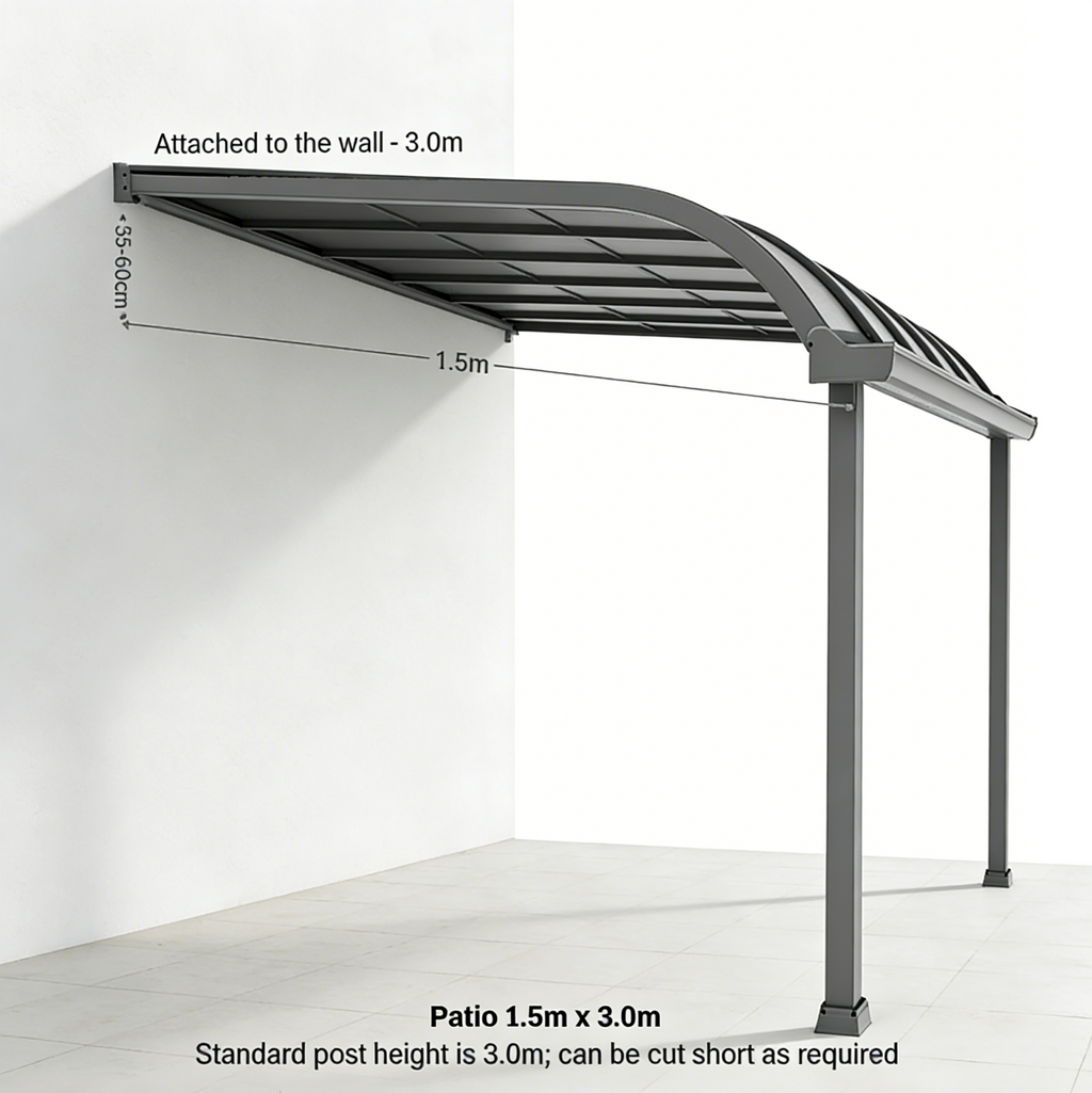 Patio Cover Kit - GREY