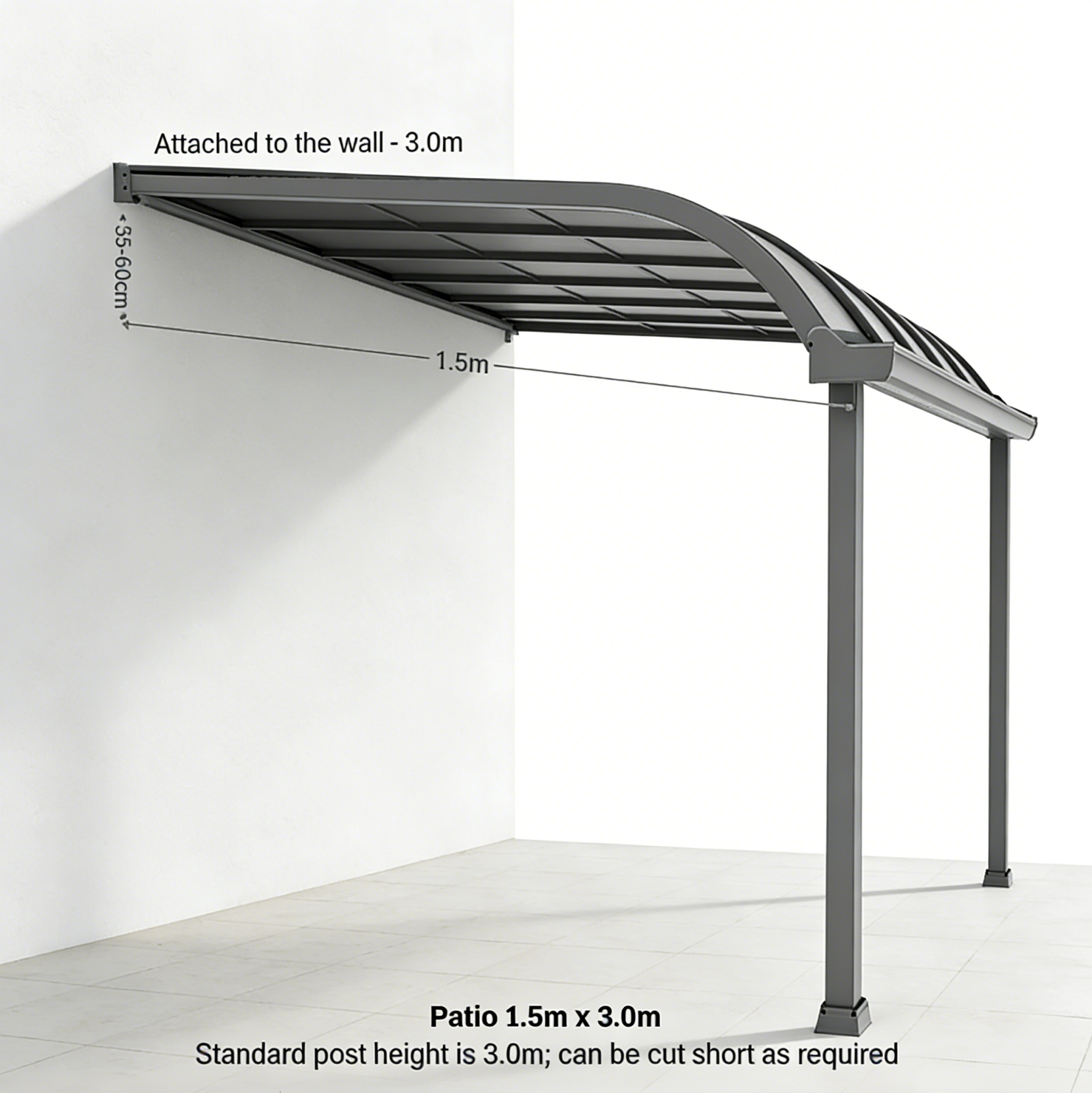 Patio Cover Kit - GREY