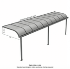 Patio Cover Kit - GREY