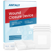 Antaly Emergency Wound Closure Strips Kit – No-Stitch Butterfly Bandages for Fast, Scar-Free Healing | 1 Strip 4-Pack