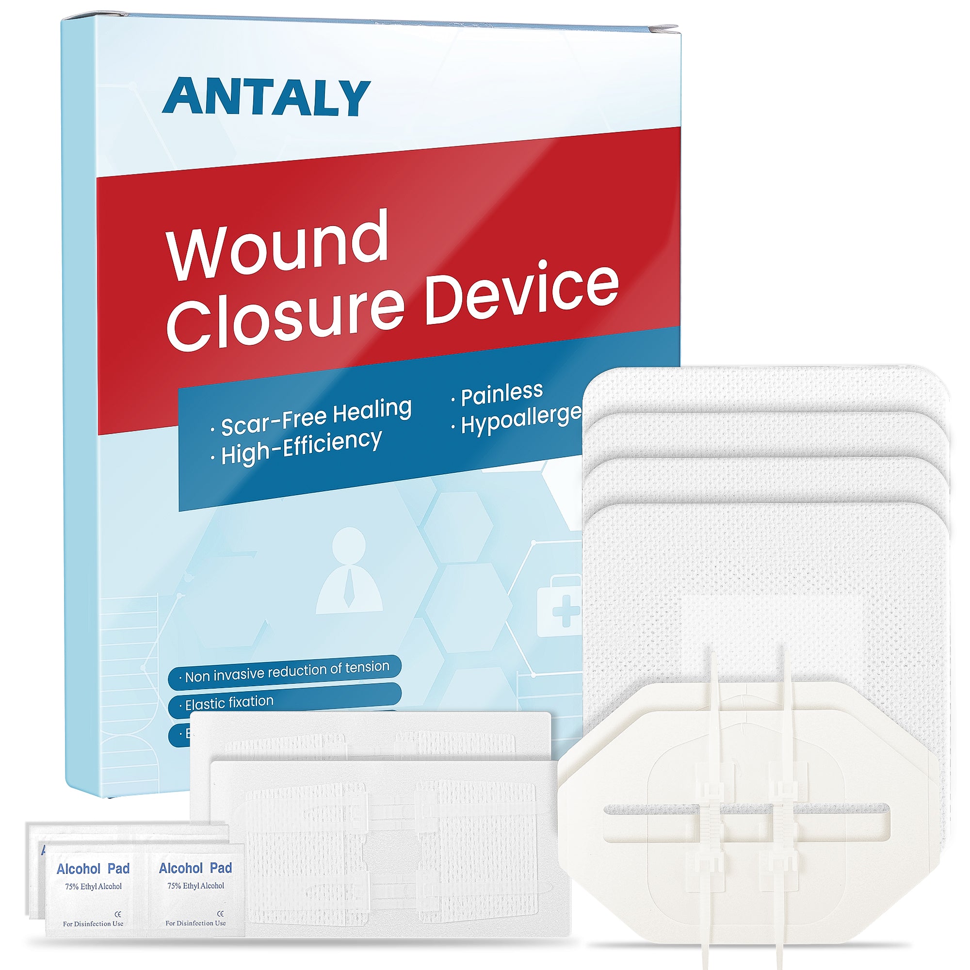 Antaly Emergency Wound Closure Strips – Waterproof