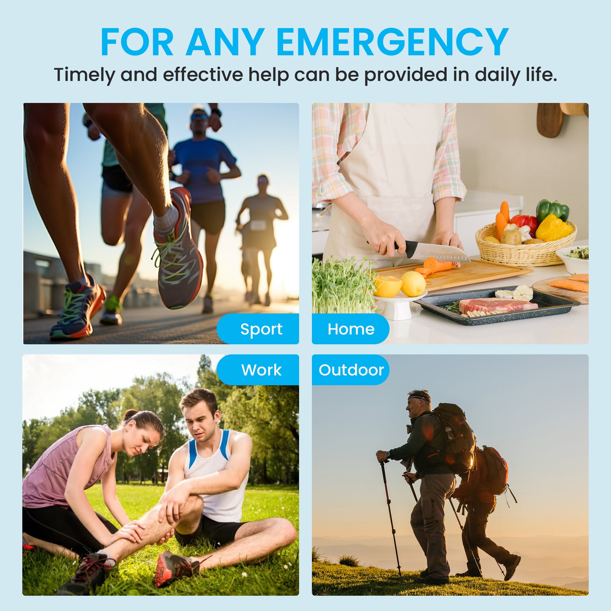 Antaly Emergency Wound Closure Strips – Waterproof Butterfly Laceration Repair Kit, No-Stitch Bandages, 3 Strips