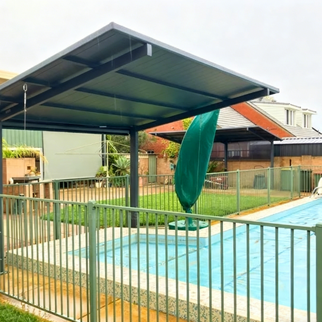 Insulated Carports & Pergolas - GREY