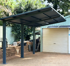 Insulated Carports & Pergolas - GREY