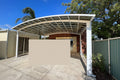 M Shape Double Carport Kit - WHITE