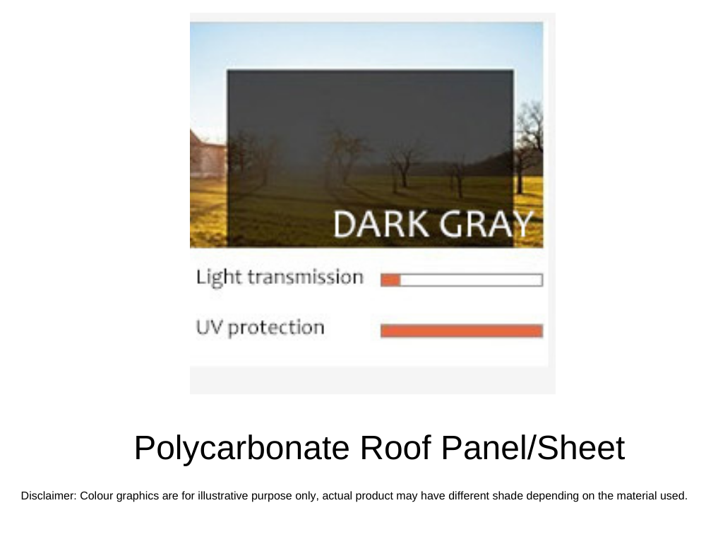 L Shape Cantilever Carport Kit - GREY