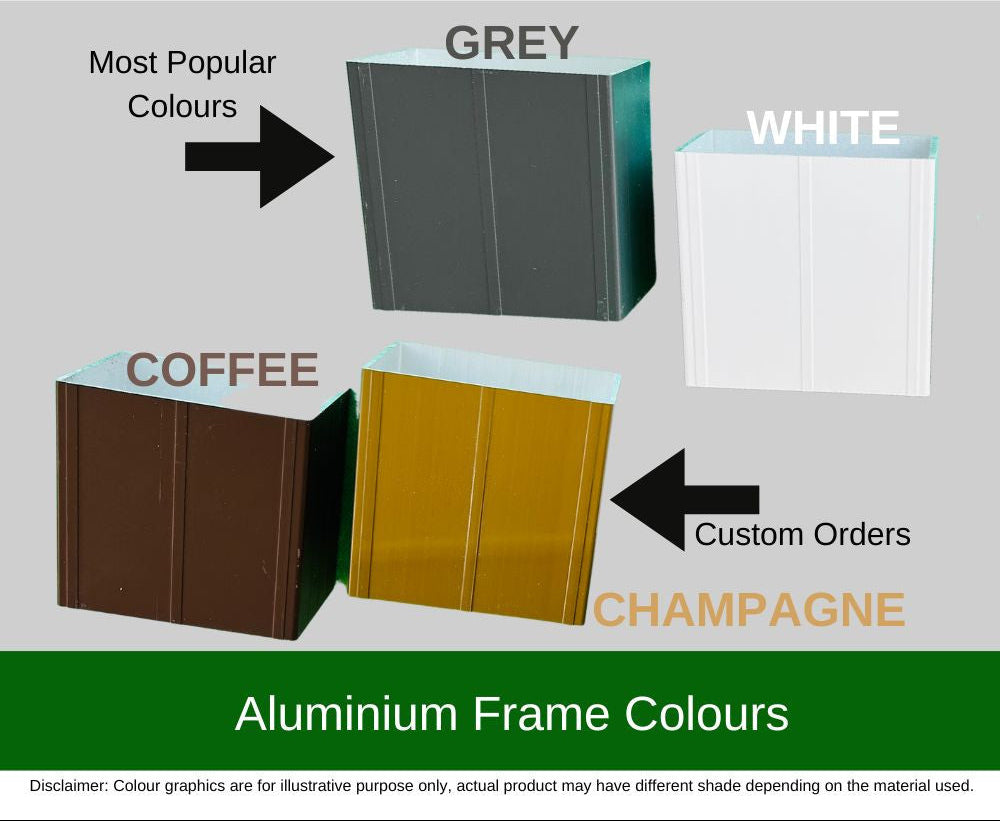 L Shape Cantilever Carport Kit - WHITE