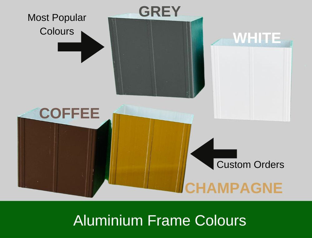 L Shape Cantilever Carport Kit - GREY